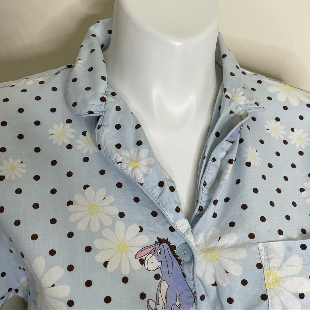 Disney Store Eeyore polka dot night shirt, large - Picture 5 of 7